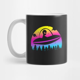 Alien Sunset Shadow Mug